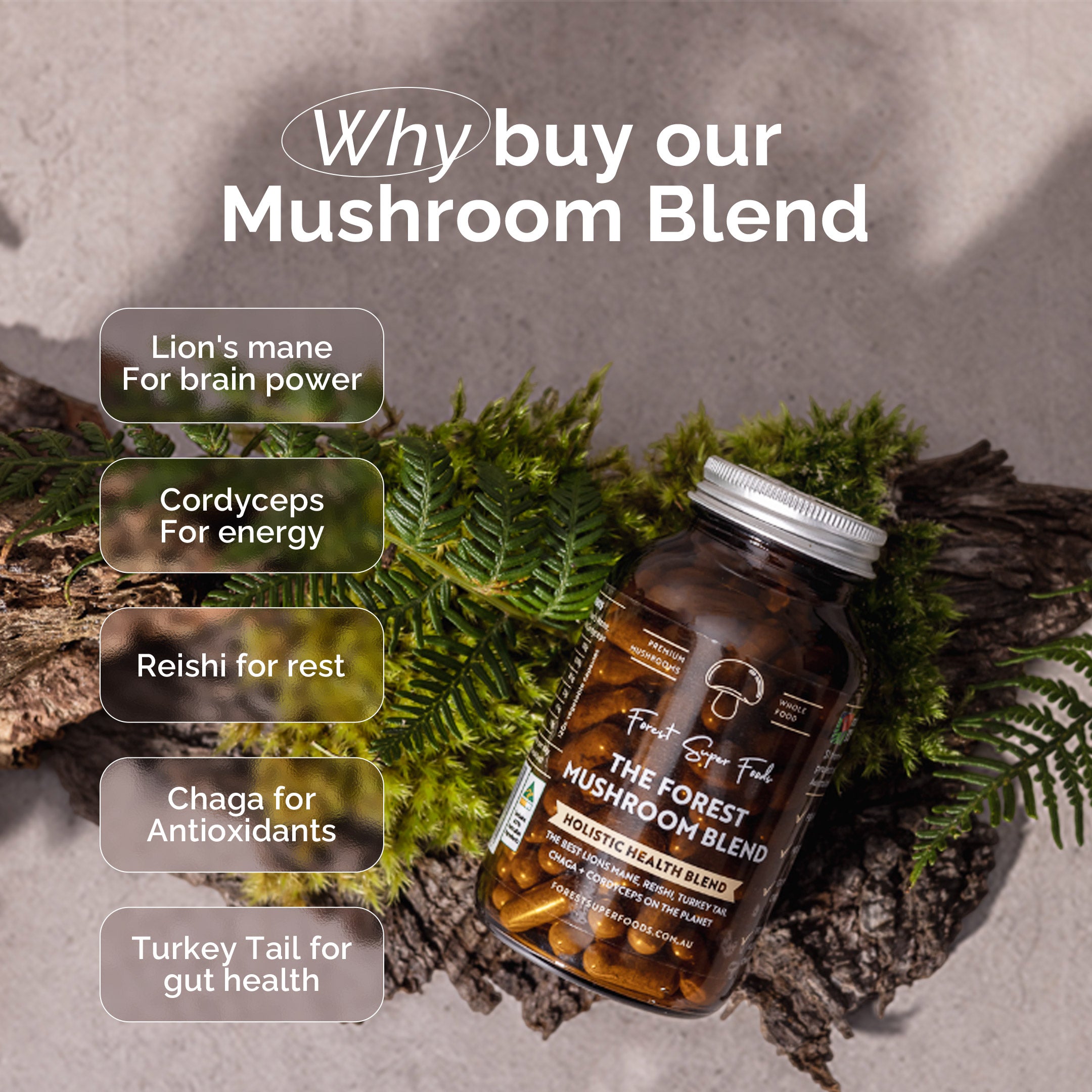 The Forest Mushroom Blend Capsules