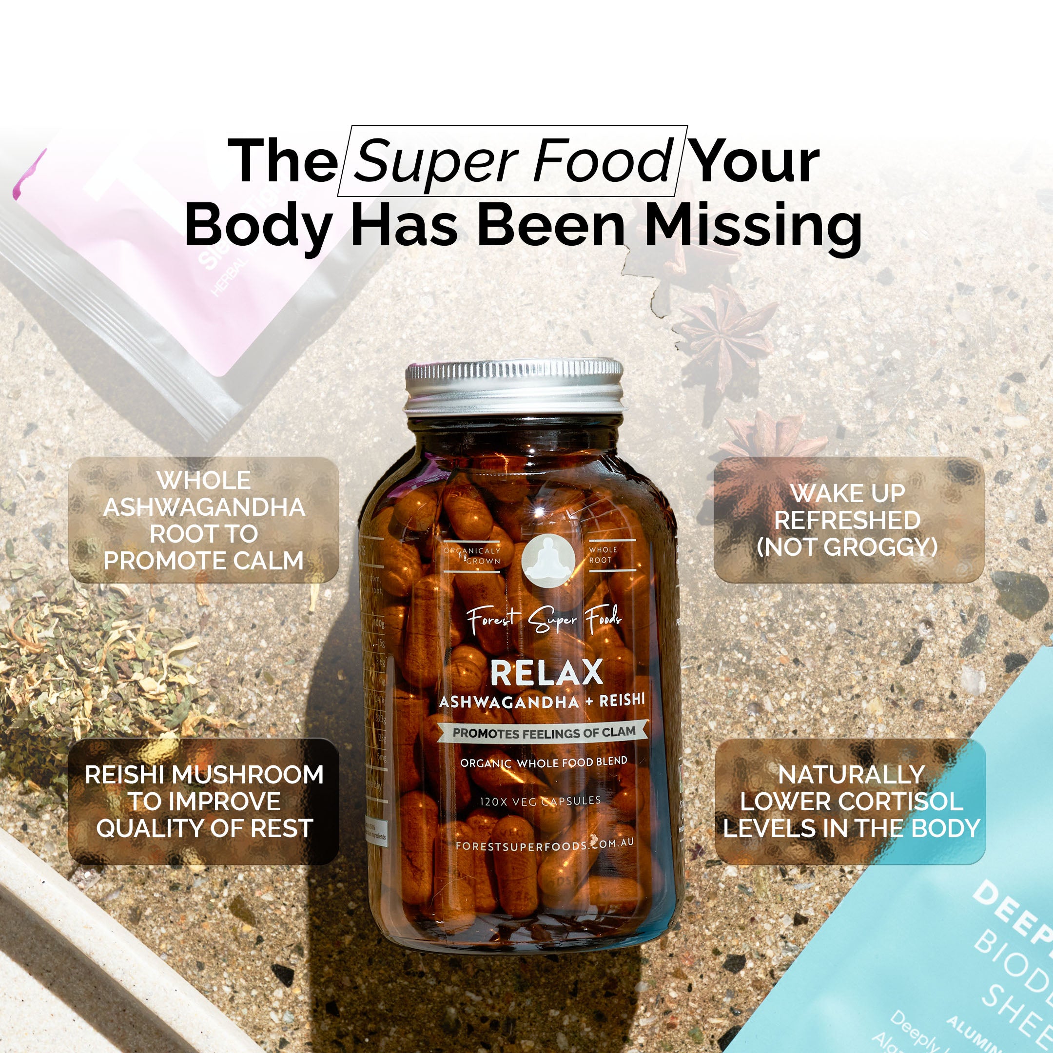 Relax Whole Food Supplement