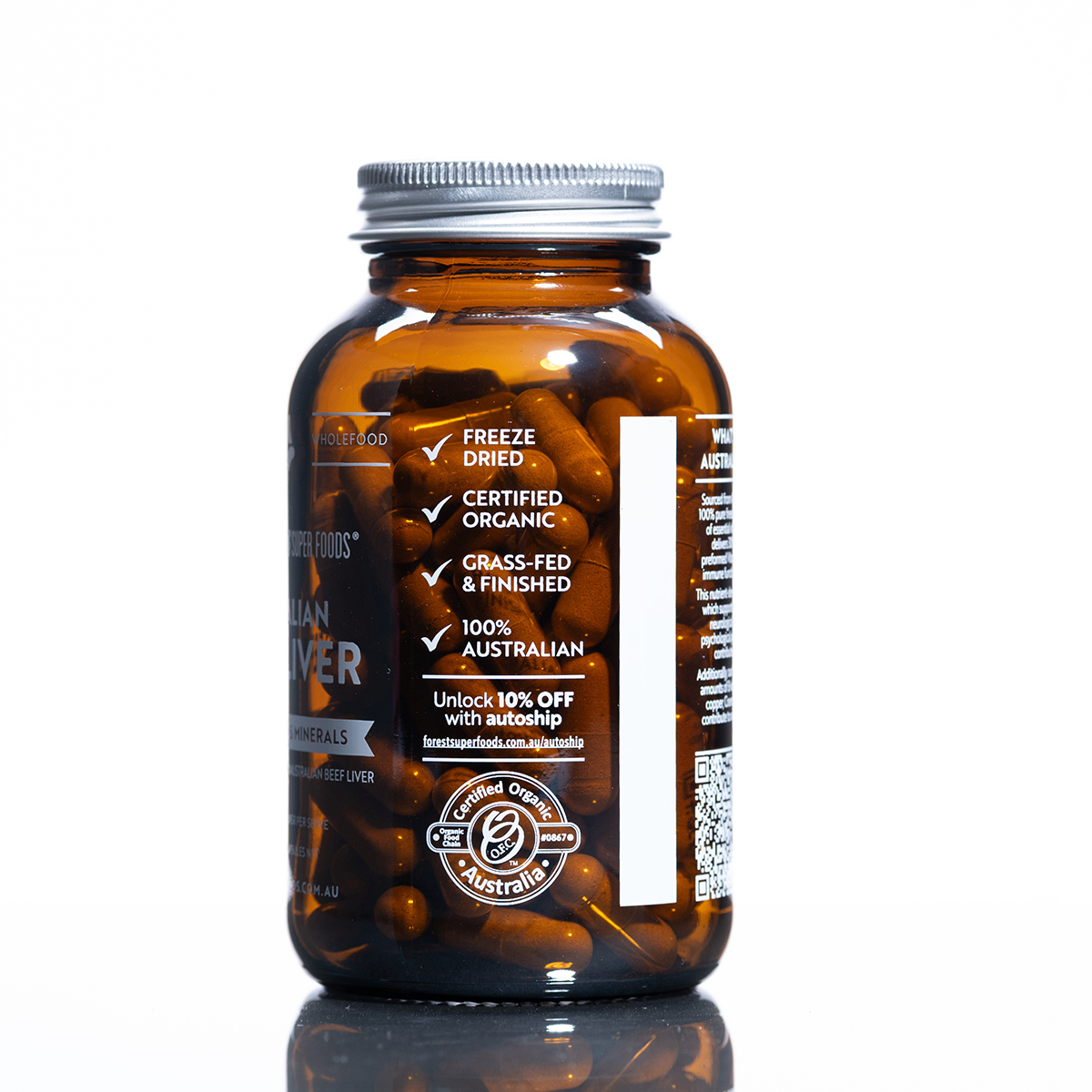 Australian Organic Beef Liver Capsules