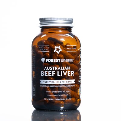 Australian Organic Beef Liver Capsules