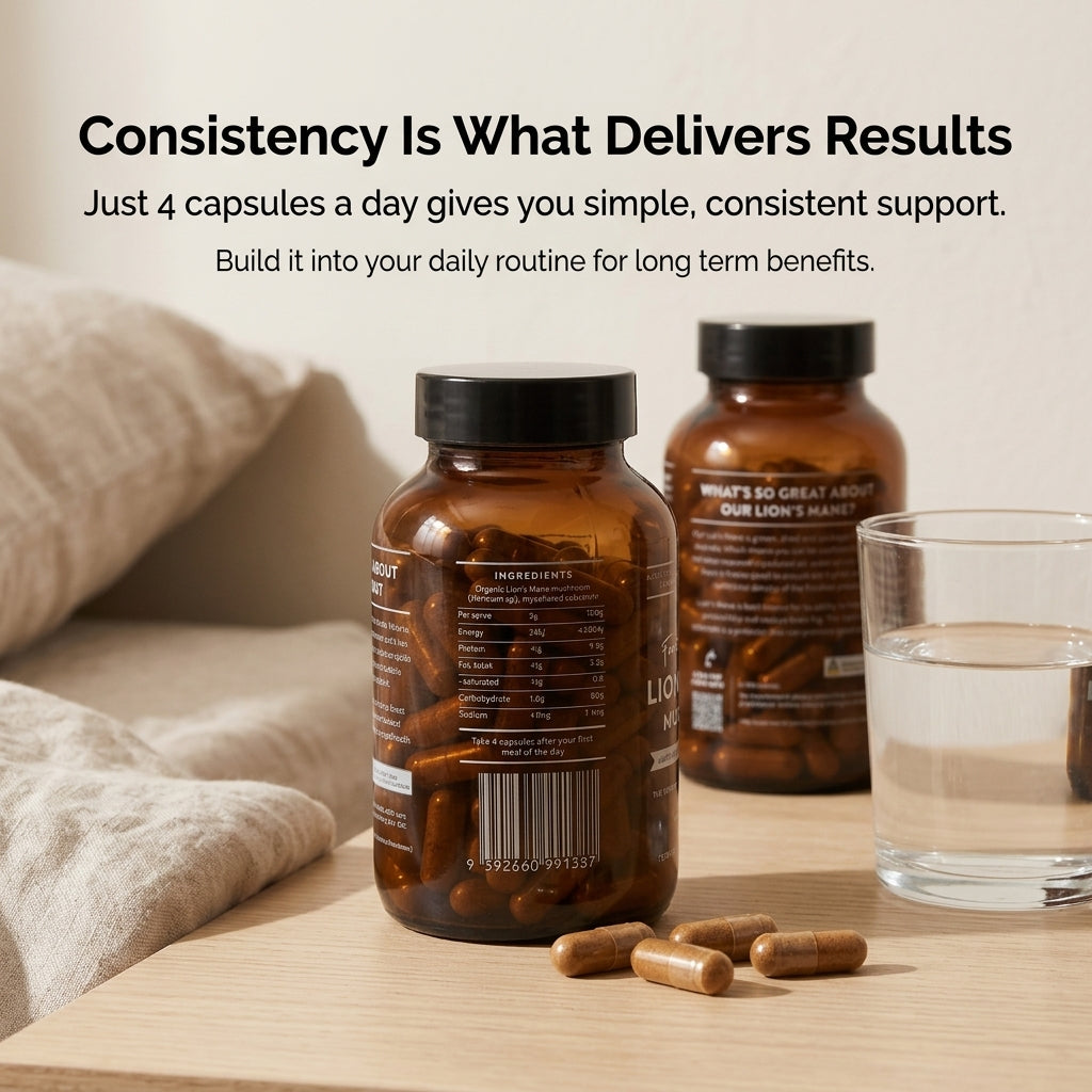 Australian Grown Lions Mane Powder