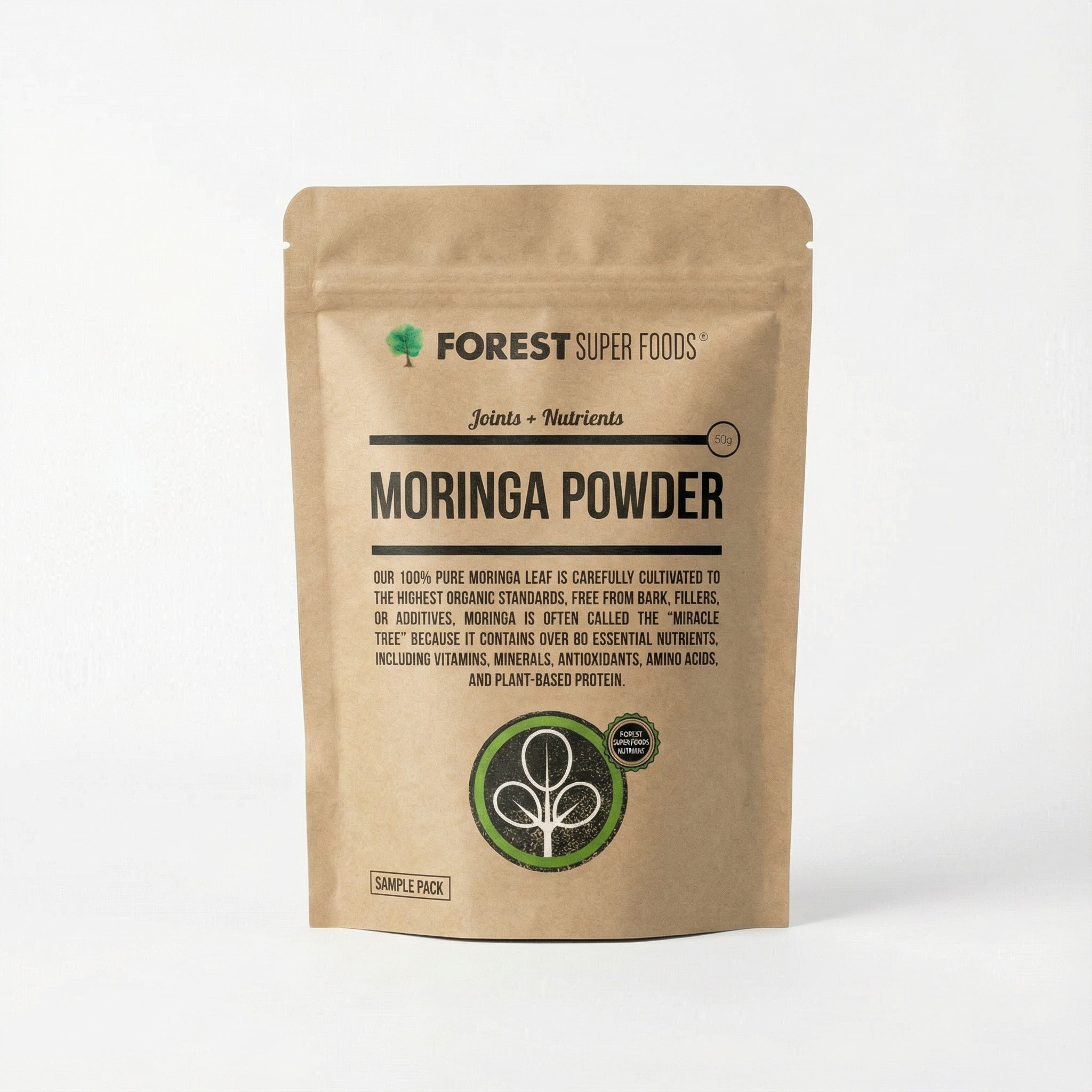 Mini Organic Moringa Leaf Powder