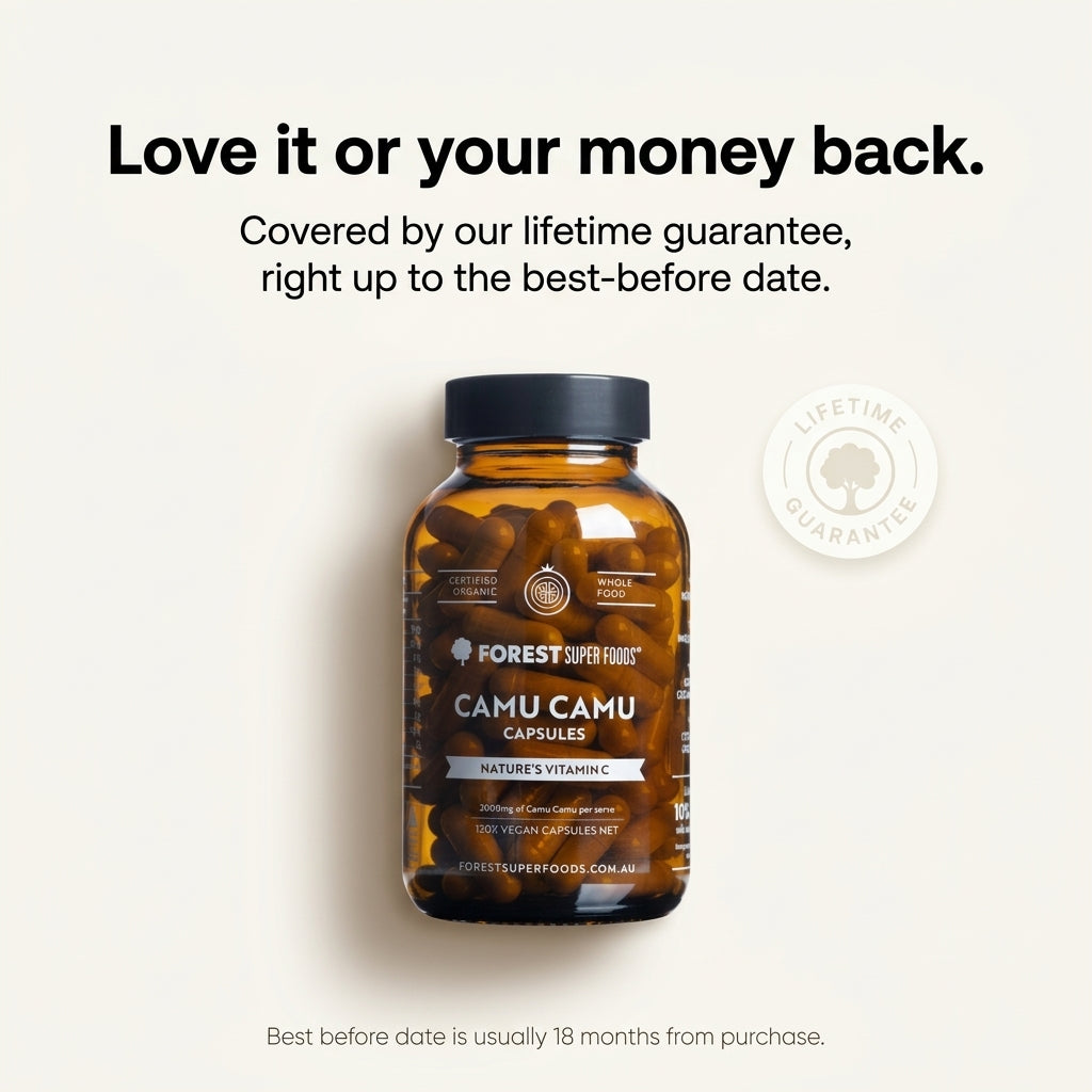 Certified Organic Camu Camu Berry Capsules